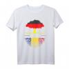 Deutsch gewachsene rumänische Wurzeln Rumänien Balkan Flagge T-Shirt – Kulturelles und patriotisches Geschenk für deutsche Rumänen