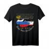 Russland & Deutschland Freundschaft & Frieden T-Shirt - Kulturelle Verbundenheit, Flagge & Friedenssymbol