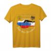Russland & Deutschland Freundschaft & Frieden T-Shirt - Kulturelle Verbundenheit, Flagge & Friedenssymbol
