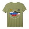 Russland & Deutschland Freundschaft & Frieden T-Shirt - Kulturelle Verbundenheit, Flagge & Friedenssymbol