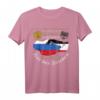 Russland & Deutschland Freundschaft & Frieden T-Shirt - Kulturelle Verbundenheit, Flagge & Friedenssymbol