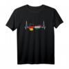 Ungarn Deutschland Karte Herzschlag Flagge T-Shirt – Liebe zu Ungarn und Deutschland zeigen
