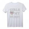 Oktoberfest Girls lieben meine Wurst T-Shirt - Humorvolles deutsches Festkleid für Damen