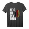 Es Ist In Meiner DNA Deutschland Flagge Patriot T-Shirt – Stolz auf Deutschland für Patriot und Bürger, ideales Geschenk zum Geburtstag, Weihnachten & Tag der Deutschen Einheit