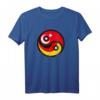 Deutschland & Türkei - Deutsch-Türkische Flagge Fahne T-Shirt für Interkultur, Freundschaft & doppelte Nationalität