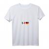 Damen Mexiko Deutschland Herzschlag Flagge T-Shirt mit V-Ausschnitt – Zeige deine Liebe zu Mexiko und Deutschland