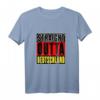 Straight Outta Deutschland - Geschenk für Deutsche und Touristen mit Flagge, Stolz auf Deutschland, Souvenir & Andenken
