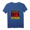 Straight Outta Deutschland - Geschenk für Deutsche und Touristen mit Flagge, Stolz auf Deutschland, Souvenir & Andenken