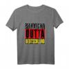 Straight Outta Deutschland - Geschenk für Deutsche und Touristen mit Flagge, Stolz auf Deutschland, Souvenir & Andenken