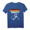 Deutschland Eishockey Fans Trikot - Support Deutsches Hockey Team T-Shirt für Turniere und Spiele