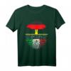 Deutsch gewachsene mexikanische Wurzeln T-Shirt mit Flaggenbaum – Stolz auf doppelte Herkunft, patriotisches Design für Mexikaner und Deutsche