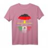 Deutsch gewachsene mexikanische Wurzeln T-Shirt mit Flaggenbaum – Stolz auf doppelte Herkunft, patriotisches Design für Mexikaner und Deutsche