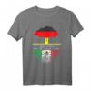 Deutsch gewachsene mexikanische Wurzeln T-Shirt mit Flaggenbaum – Stolz auf doppelte Herkunft, patriotisches Design für Mexikaner und Deutsche