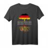 Deutsch Gewachsen Spanisch Wurzeln - Spanisches & Deutsches Kultur-T-Shirt für Familientreffen, Feste & Geschenke