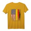 Deutsch-Amerikanisches Flagge T-Shirt - Stolz auf Deutschland & USA mit klassischem Design
