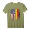 Deutsch-Amerikanisches Flagge T-Shirt - Stolz auf Deutschland & USA mit klassischem Design