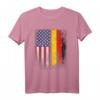 Deutsch-Amerikanisches Flagge T-Shirt - Stolz auf Deutschland & USA mit klassischem Design