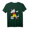 Husky Dabbing Deutschland Fußball 2019 T-Shirt – Lustiges Fanshirt für Fußballfans, Kinder & Trainer, Perfekt als Geschenk