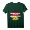 Heimatliebe ist kein Verbrechen - Deutsches Patriotent-Shirt mit Deutschlandkarte für Wähler und Patrioten