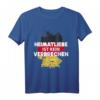 Heimatliebe ist kein Verbrechen - Deutsches Patriotent-Shirt mit Deutschlandkarte für Wähler und Patrioten