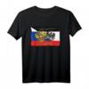 Russland & Deutschland Freundschaft Flaggen Wappen mit Adler T-Shirt – Kulturelles Souvenir für Russlandfans und Russlanddeutsche