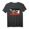 Russland & Deutschland Freundschaft Flaggen Wappen mit Adler T-Shirt – Kulturelles Souvenir für Russlandfans und Russlanddeutsche