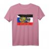 Russland & Deutschland Freundschaft Flaggen Wappen mit Adler T-Shirt – Kulturelles Souvenir für Russlandfans und Russlanddeutsche