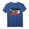 Russland & Deutschland Freundschaft Flaggen Wappen mit Adler T-Shirt – Kulturelles Souvenir für Russlandfans und Russlanddeutsche