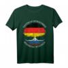 Deutsch Aufgewachsen Russische Wurzeln Deutschland Russland T-Shirt – Geschenkidee für Deutsche mit russischer Abstammung und doppelte Staatsbürgerschaft