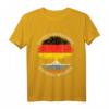 Deutsch Aufgewachsen Russische Wurzeln Deutschland Russland T-Shirt – Geschenkidee für Deutsche mit russischer Abstammung und doppelte Staatsbürgerschaft