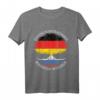 Deutsch Aufgewachsen Russische Wurzeln Deutschland Russland T-Shirt – Geschenkidee für Deutsche mit russischer Abstammung und doppelte Staatsbürgerschaft