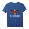 Deutscher Adler - Deutschland Fahne T-Shirt für Patriotische Männer und Frauen | Geschenk für Deutsche, Freunde & Familie