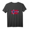 Norwegen Flagge T-Shirt für stolze Deutsch-Norweger – Heimatliebe & Kultureller Stolz in stilvollem Design