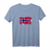 Norwegen Flagge T-Shirt für stolze Deutsch-Norweger – Heimatliebe & Kultureller Stolz in stilvollem Design