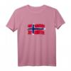 Norwegen Flagge T-Shirt für stolze Deutsch-Norweger – Heimatliebe & Kultureller Stolz in stilvollem Design