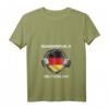 Damen Deutschland Flagge Fan Kleidung T-Shirt mit V-Ausschnitt – Patriotisches Fanoutfit für Stadion & Feierlichkeiten