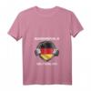 Damen Deutschland Flagge Fan Kleidung T-Shirt mit V-Ausschnitt – Patriotisches Fanoutfit für Stadion & Feierlichkeiten