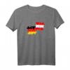 Österreich Deutschland Flagge T-Shirt – Zeige deine Heimatliebe und deutsch-österreichische Freundschaft