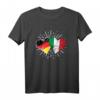 Deutschland Italien Freundschaft Herz T-Shirt – Originelles Geschenk für Paare, Italien-Fans & Urlaubsfans