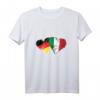 Deutschland Italien Freundschaft Herz T-Shirt – Originelles Geschenk für Paare, Italien-Fans & Urlaubsfans