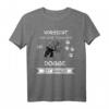 Vorsicht vor dem Frauchen Deutsche Dogge Shirt – Lustiges Hundebesitzer T-Shirt für Doggenliebhaber