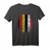 Deutsche Syrische Flagge T-Shirt - Klassisch geschnitten, doppelt genähter Saum, perfekt für patriotische Anlässe