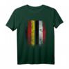 Deutsche Syrische Flagge T-Shirt - Klassisch geschnitten, doppelt genähter Saum, perfekt für patriotische Anlässe