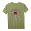 Fallschirmjäger Deutschland Flagge Airborne Parachute Bund T-Shirt mit Adler & Springerabzeichen – Perfekt für Militärfans & ehemalige Fallschirmjäger