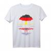 Deutsch gekreuzte kroatische Wurzeln T-Shirt – Patriotisches Geschenk für deutsche Kroaten zu Geburtstagen, Weihnachten & besonderen Anlässen