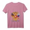 Damen Deutschland Russland Freundschaft T-Shirt mit V-Ausschnitt - Symbol für kulturelle Verbindung und internationale Freundschaft