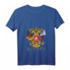 Damen Deutschland Russland Freundschaft T-Shirt mit V-Ausschnitt - Symbol für kulturelle Verbindung und internationale Freundschaft