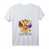 Damen Deutschland Russland Freundschaft T-Shirt mit V-Ausschnitt - Symbol für kulturelle Verbindung und internationale Freundschaft