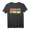 Mein Wiesbaden Skyline Deutschland Heimat Stadt Souvenir T-Shirt - Perfektes Geschenk für Stolze Wiesbadener & Urlaubserinnerungen
