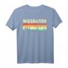 Mein Wiesbaden Skyline Deutschland Heimat Stadt Souvenir T-Shirt - Perfektes Geschenk für Stolze Wiesbadener & Urlaubserinnerungen